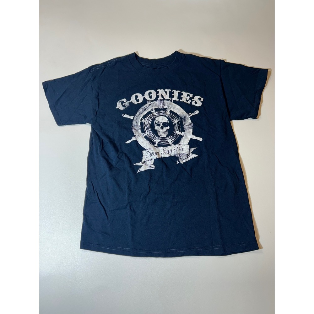 Ripple Junction The Goonies T-Shirt Youth M Navy Blue Excellent Never Say Die